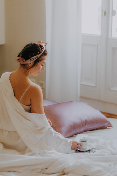 Rose Gold  Mulberry Silk pillowcase | Premium Quality