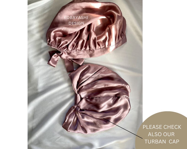 22 Momme Mulberry Silk Bonnet  |  Sleep Cap