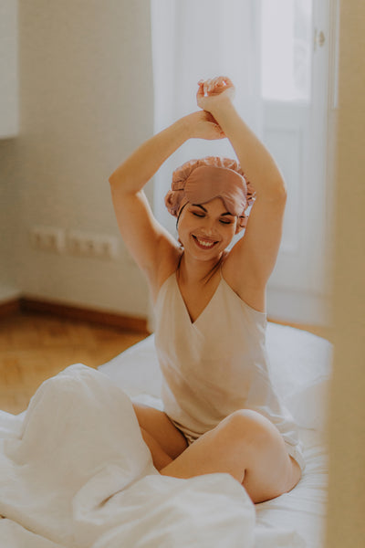 100% Mulberry Silk Pajama Set with Shorts