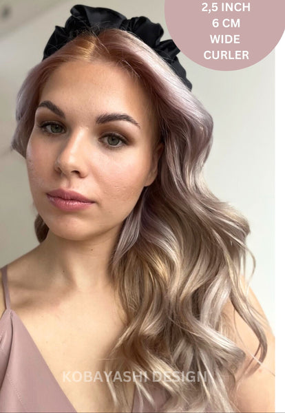 Extra-Large Heatless Silk Curler Set | 100% 6A Mulberry Silk