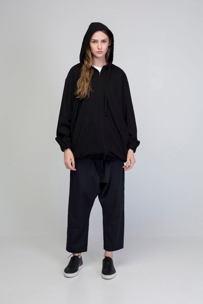 Black Drop crotch  trousers